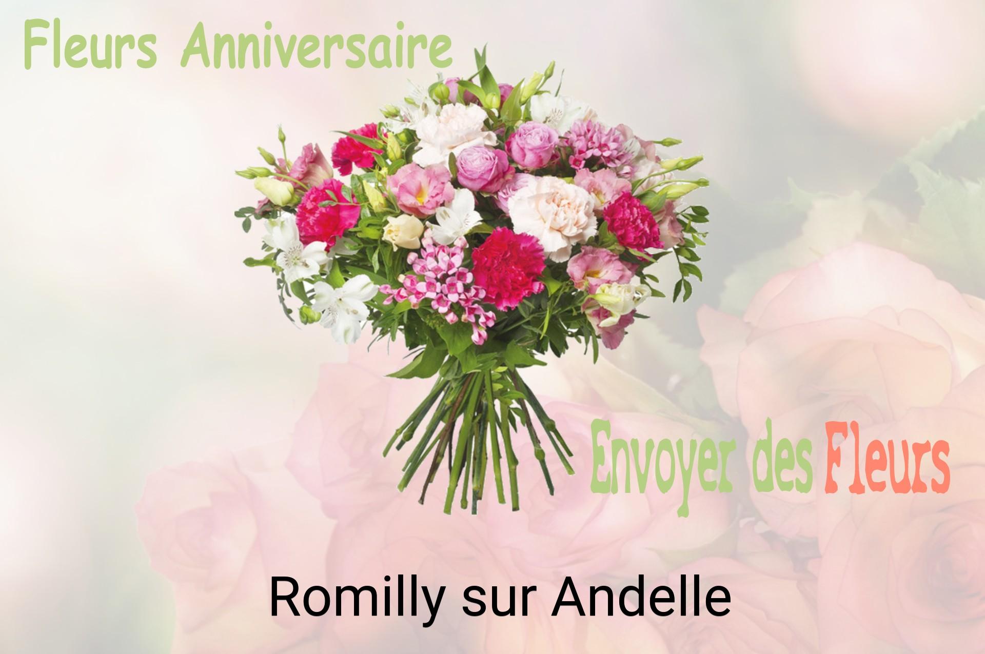 Bouquet de fleurs d’anniversaire livré à Romilly-sur-Andelle
