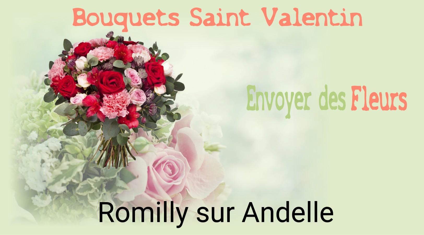 Roses de Saint-Valentin livrées à Romilly-sur-Andelle
